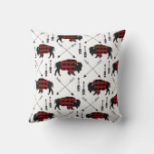 Buffelpijlen Kussen (Achterkant)