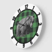 Buffelplaat Beer Man Groot klok (Hoek)