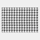 Buffelplaat, zwart wit patroonpapier inpakpapier vel (Voorkant 3)