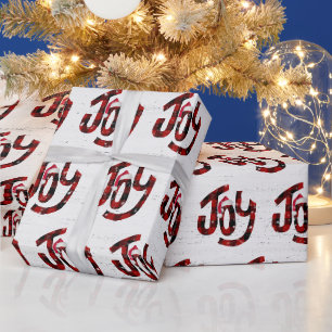 Buffelpootwieg op gewitwasd hout cadeaupapier