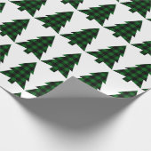 Buffelroos Controleer de pijnbomen Cadeaupapier (Hoek)