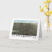 Buffels, NY Panoramische Kaart - 1880 (Gele Bloem)