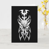 Buffelschedel Kaart (Gele Bloem)