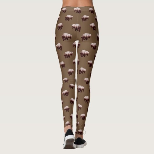 Buffelschudden Leggings (Achterkant)