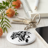 BuffelSleutelhanger Sleutelhanger (Zijkant)