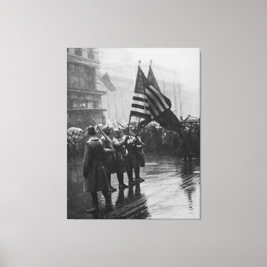 Buffelsoldaten 367e Zuid-Amerikaans Canvas Afdruk (Voorkant)