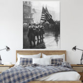 Buffelsoldaten 367e Zuid-Amerikaans Canvas Afdruk (Insitu (Slaapkamer))