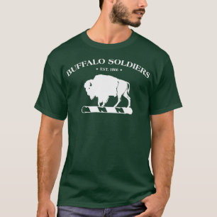 Buffelsoldaten Burgeroorlog Zwarte Geschiedenis Pr T-shirt