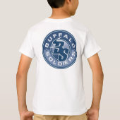 Buffelsoldaten Lacrosse Kind T-shirt 1 (Achterkant)
