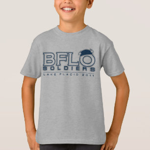 Buffelsoldaten Lacrosse Kind T-shirt ontwerp 2
