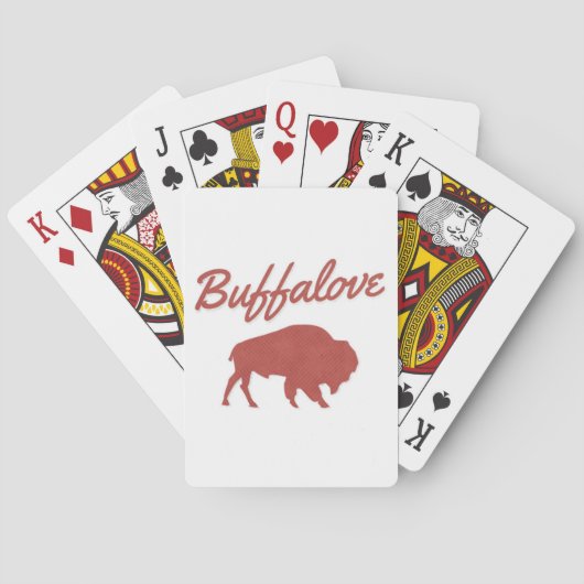 Buffelspeelkaarten Pokerkaarten (Achterkant)