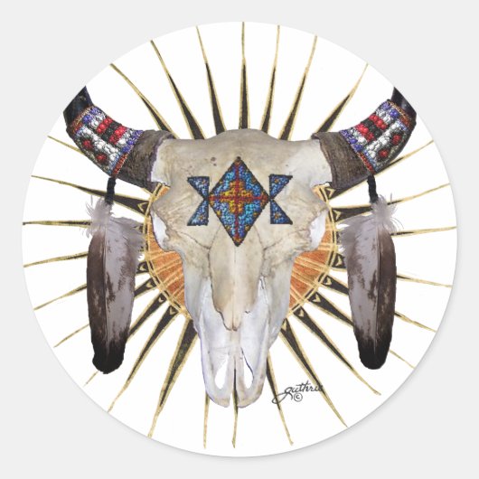 Buffelster Ronde Sticker (Voorkant)