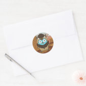 BuffelSticker Ronde Sticker (Envelop)
