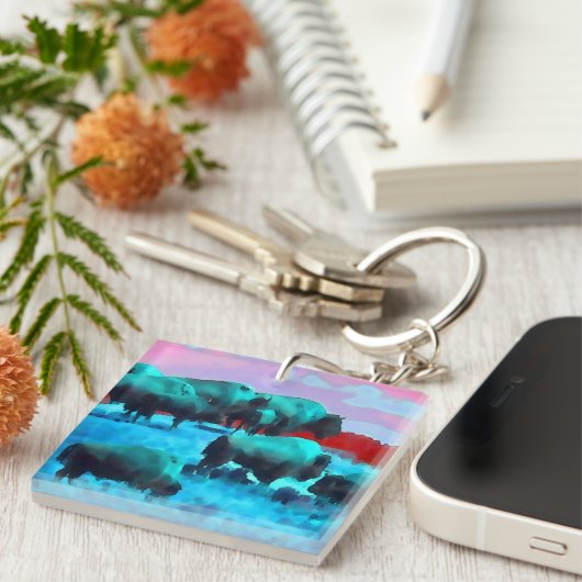 Buffelten Sleutelhanger (Voorkant Rechts)