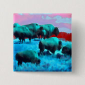 Buffelten Vierkante Button 5,1 Cm (Voorkant)