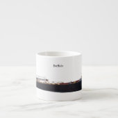 Buffeluitsnijder espresso mok (Voorkant)