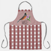 Buffelvormig lentesprot schort (Voorkant)