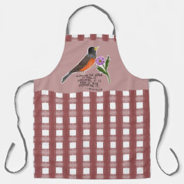 Buffelvormig lentesprot schort