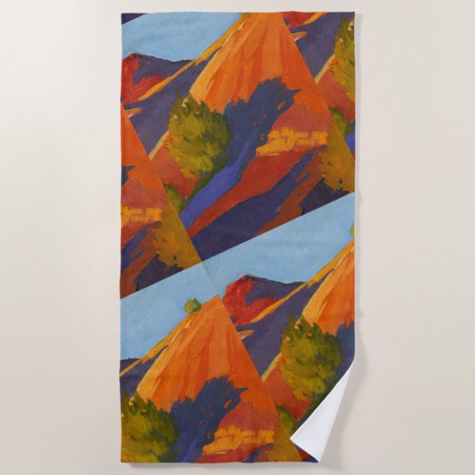 buffelweidequilt strandlaken (Voorkant)