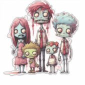 Buffelzombie Sticker (Voorkant)