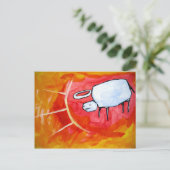 buffelzon briefkaart (Staand voorkant)