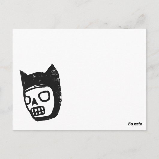 buffelzon briefkaart (Achterkant)