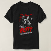 Buffer de  Horror Poster van de Vampire Slayer T-shirt (Design voorkant)