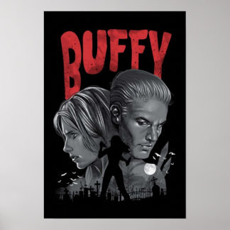 Buffer de vampierlaag nacht poster