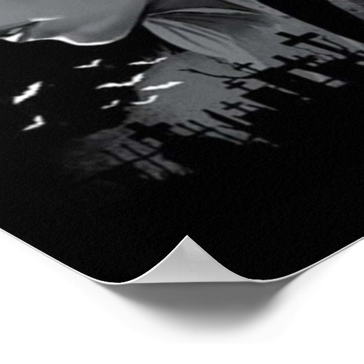 Buffer de vampierlaag nacht poster (Hoek)