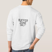Buffer Zone Only Minimalistische T-shirt met lange (Achterkant)