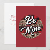 Bufferbeschermhoes zijn mijndag feestdagenkaart (Voorkant / Achterkant)