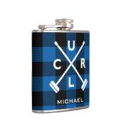 Bufferbezinkbare gewas-bezinkkamer - blauw heupfles (Rechts)