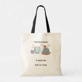 Bufferende TOTE Bag (Achterkant)