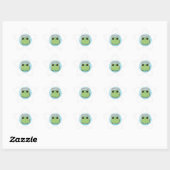 Buffering Kikker Sticker Schattige Lege Kikker Mem (Vel)