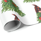 Bufferkoortsfeestdag met kerstbomen cadeaupapier (Rol Hoek)