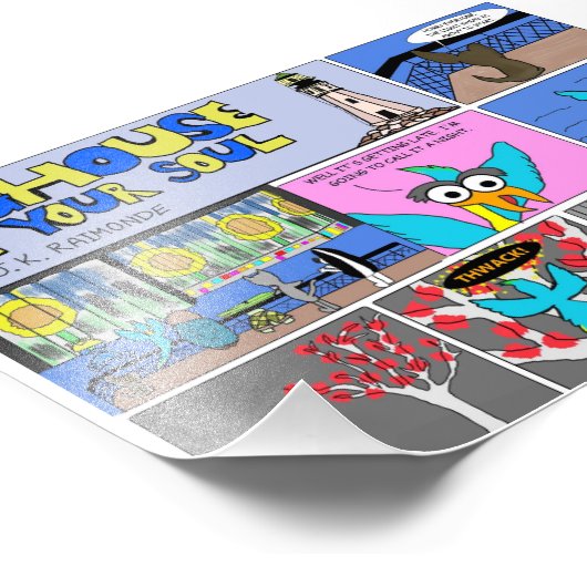 Bufferlicht Show Foto Afdruk (Hoek)