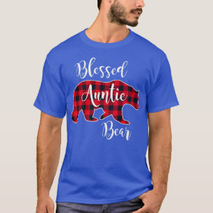 Bufferpatroon voor losse Beer controleren Geplakt T-shirt