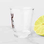 Bufferpijlen met de bovenloop shot glas (Rechts)