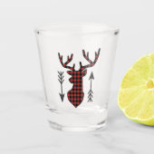 Bufferpijlen met de bovenloop shot glas (Voorkant)