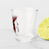 Bufferpijlen met kop shot glas (Rechts)