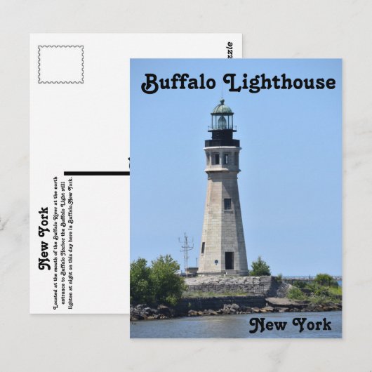 Buffervuurtoren Briefkaart (Voorkant / Achterkant)