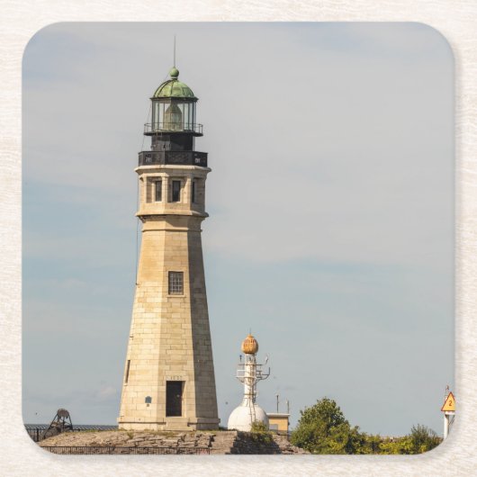 Buffervuurtoren Kartonnen Onderzetters (Voorkant)