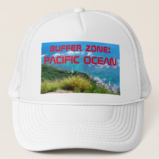 bufferzone: PACIFIC OCEAN Trucker Pet (Voorkant)