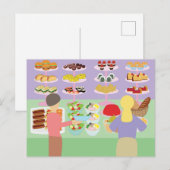 Buffet Briefkaart (Voorkant / Achterkant)