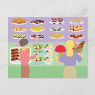 Buffet Briefkaart