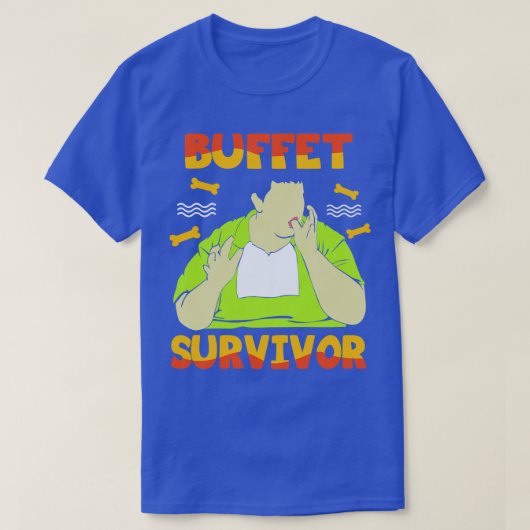 Buffet Survivor T-shirt (Design voorkant)