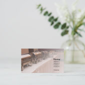 buffet tafel visitekaartje (Staand voorkant)