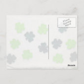 Buffington St. Patrick's Day Briefkaart - Kat (Achterkant)