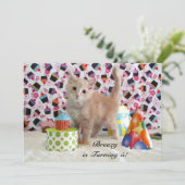 Buffington's (kat/kitten) uitnodiging van de dag (Staand voorkant)