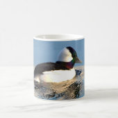 Bufflehead Duck Ceramic Mok (Center)